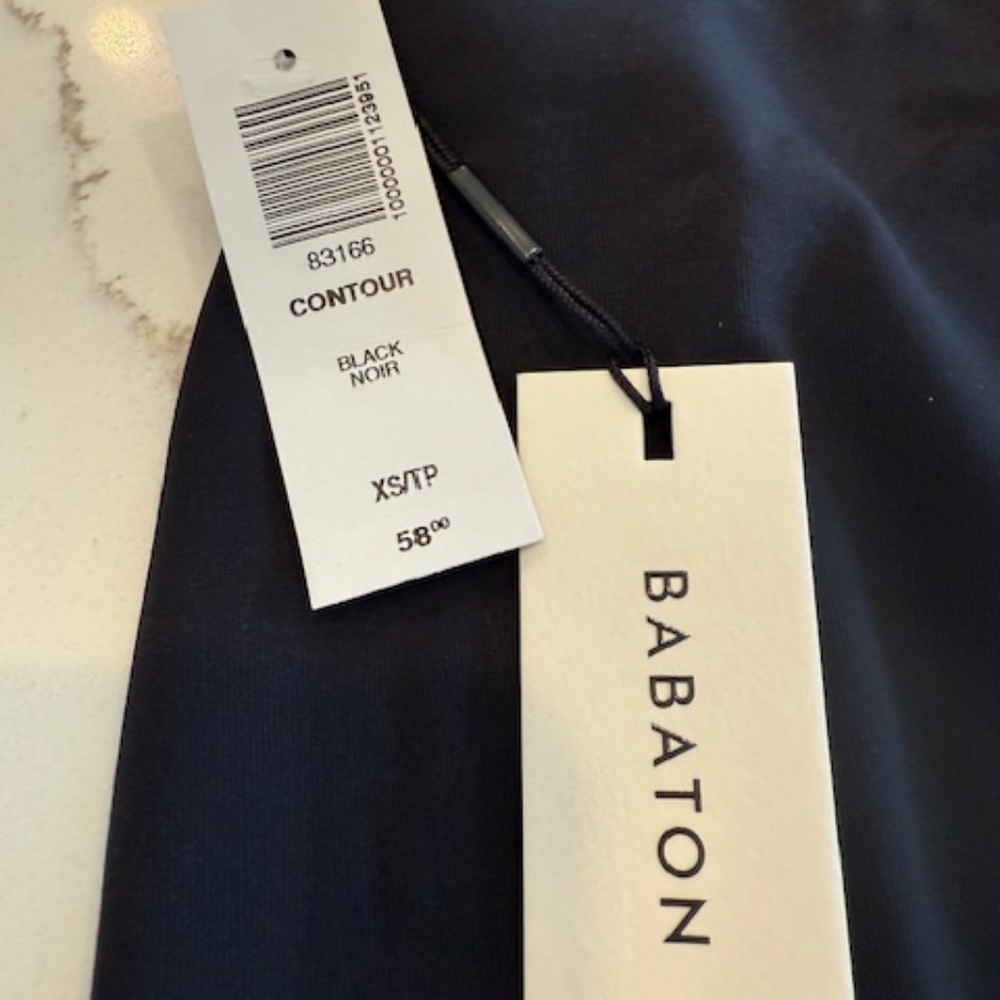 ARITZIA BABATON Countour black midi skirt Size XS